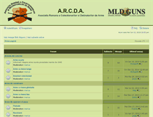 Tablet Screenshot of forum.armecolectie.ro